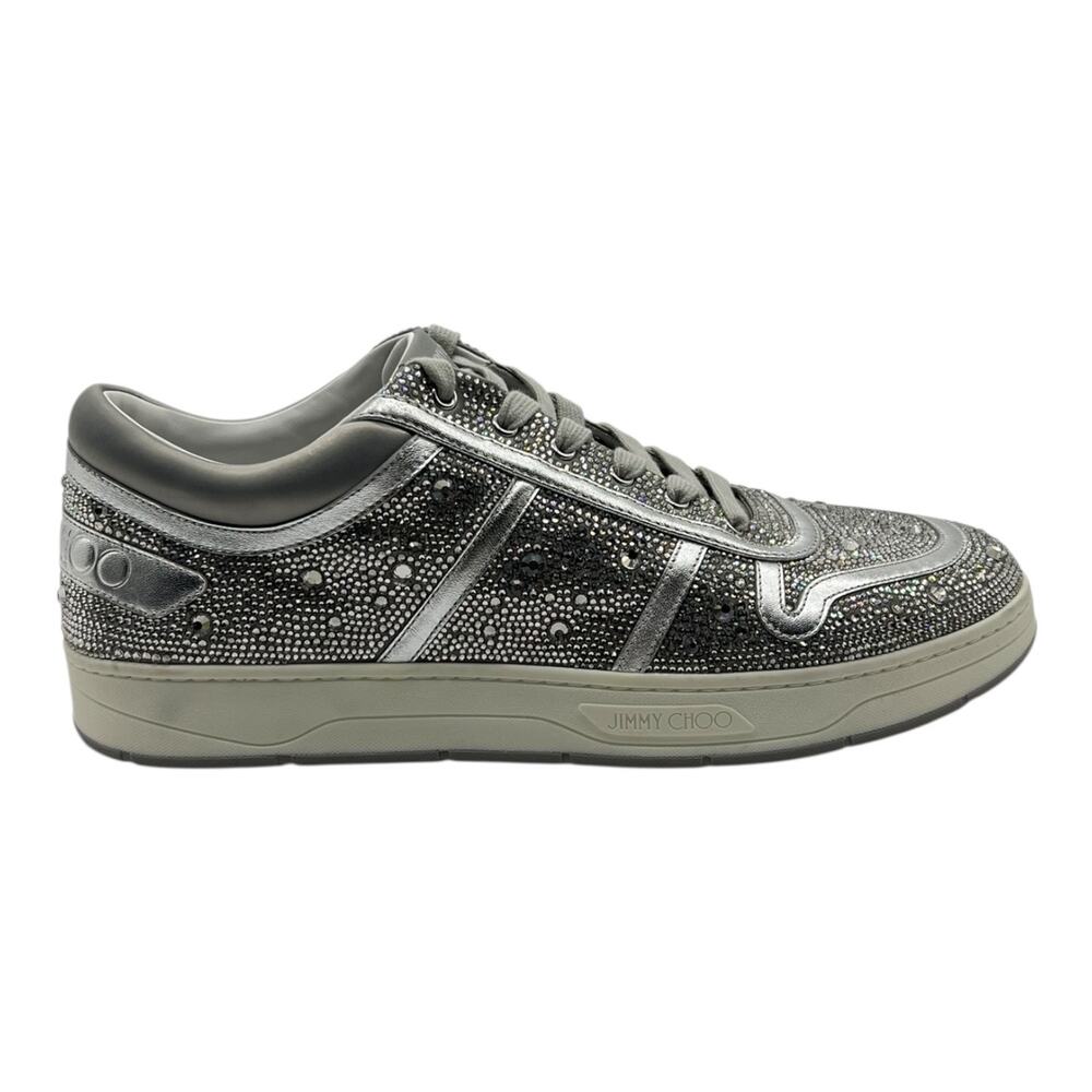 Size 13US - Jimmy Choo Hawaii Crystal Stud Low Top
